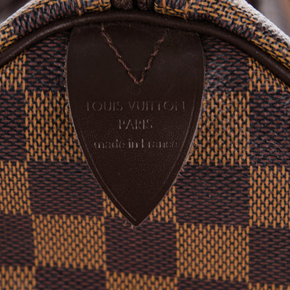 Louis Vuitton Damier Ebene Speedy 35 6 of 10