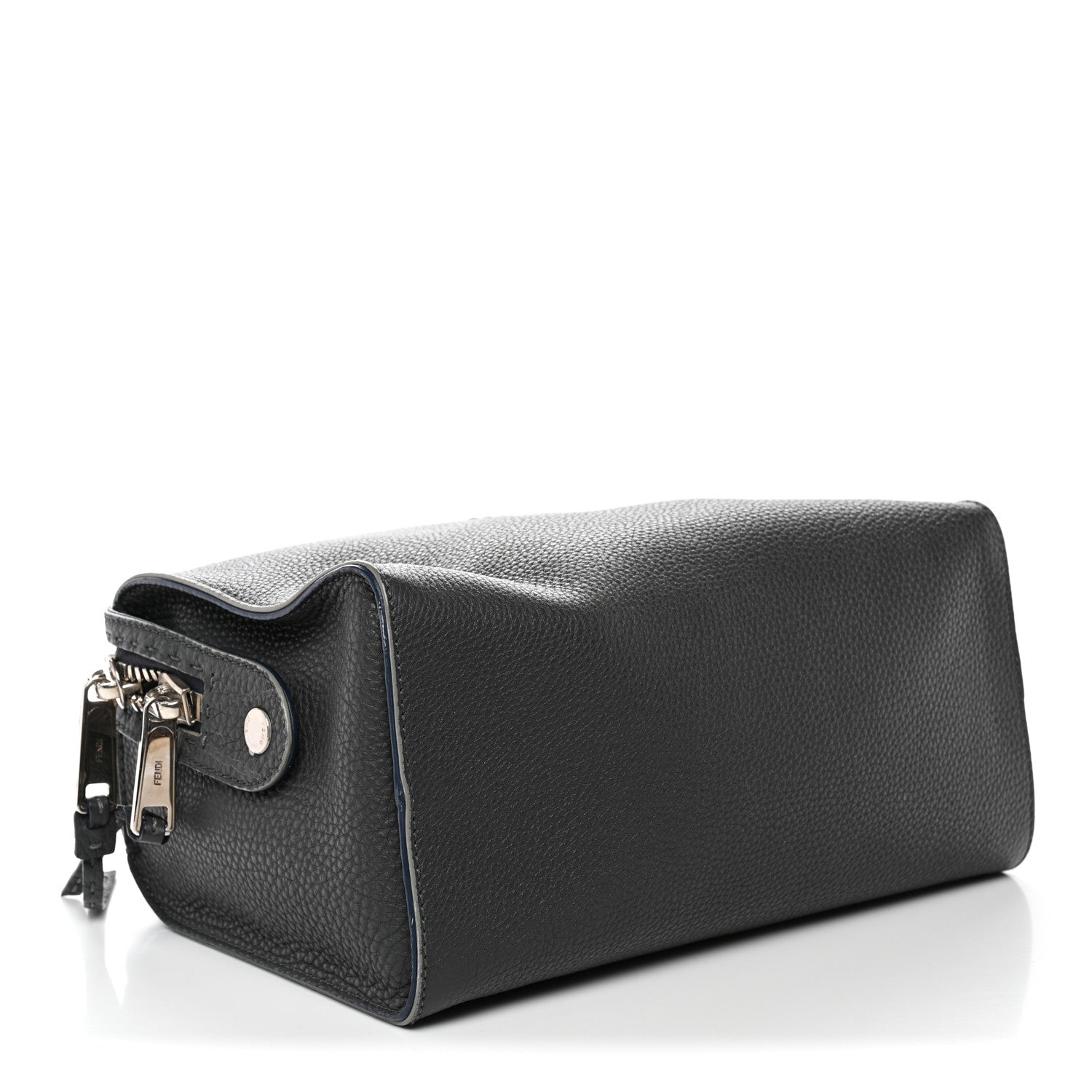 Fendi Cuoio Romano Selleria Lei Boston Tote Nube 4 of 11