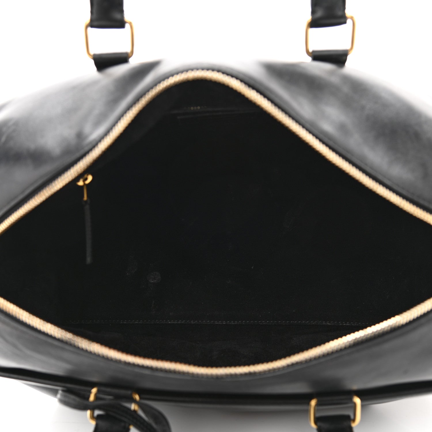 Saint Laurent Calfskin Classic Duffle 6 Black 5 of 15