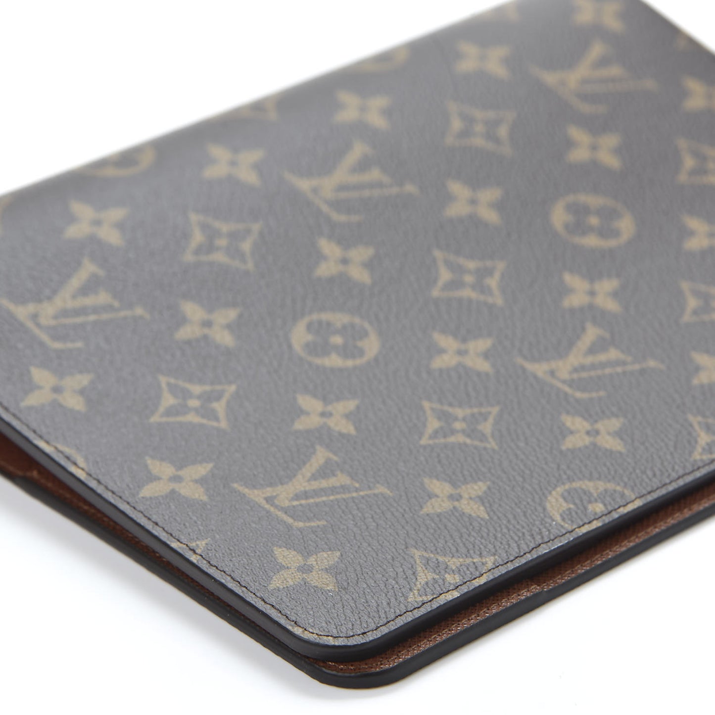 Monogram Desk Agenda Cover