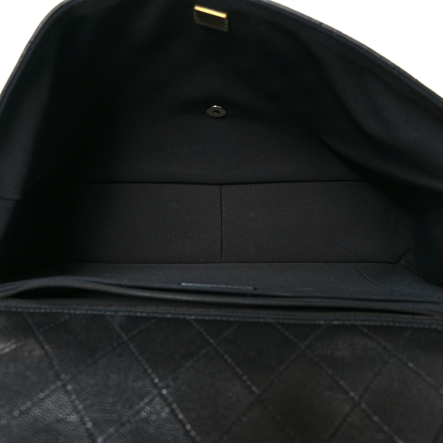 Chanel Caviar Quilted XXL Travel Flap Bag Black 5 of 11
