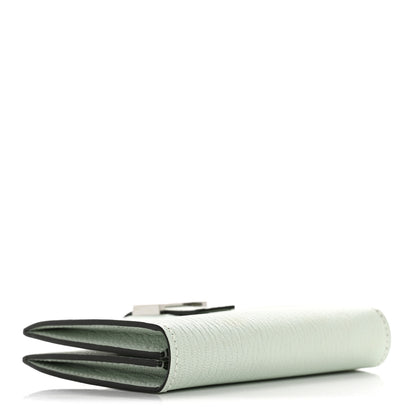 Hermes Chevre Mysore Bearn Card Holder Wallet Vert Peppermint 4 of 8