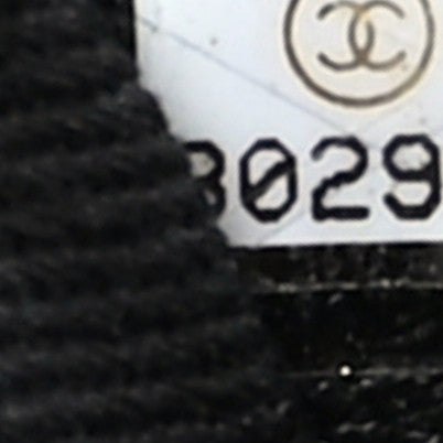 Tweed Sequin Mini Coco Handle Flap Black