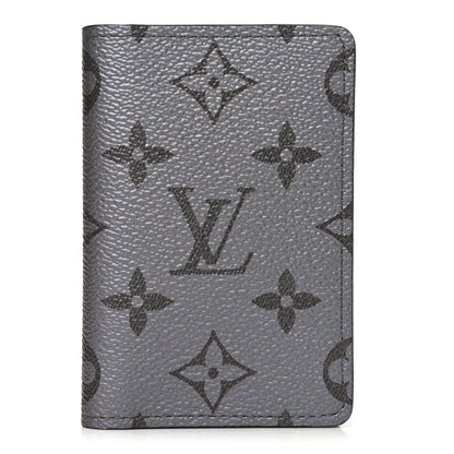 Louis Vuitton Taigarama Pocket Organizer NM NM Gunmetal 1 of 6