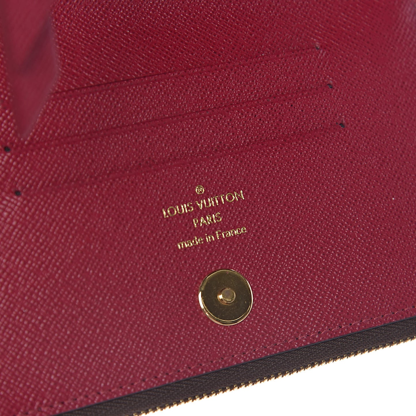 Monogram Adele Compact Wallet Fuchsia