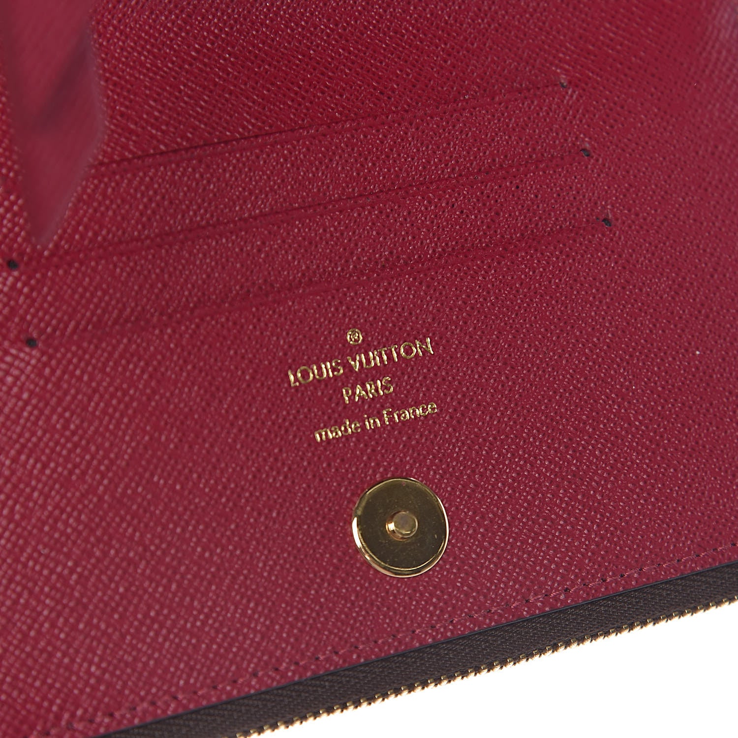 Louis Vuitton Monogram Adele Compact Wallet Fuchsia 6 of 6