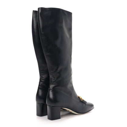 Gucci Malaga Kid GG Victoire 55mm Boots 39 Black 4 of 8