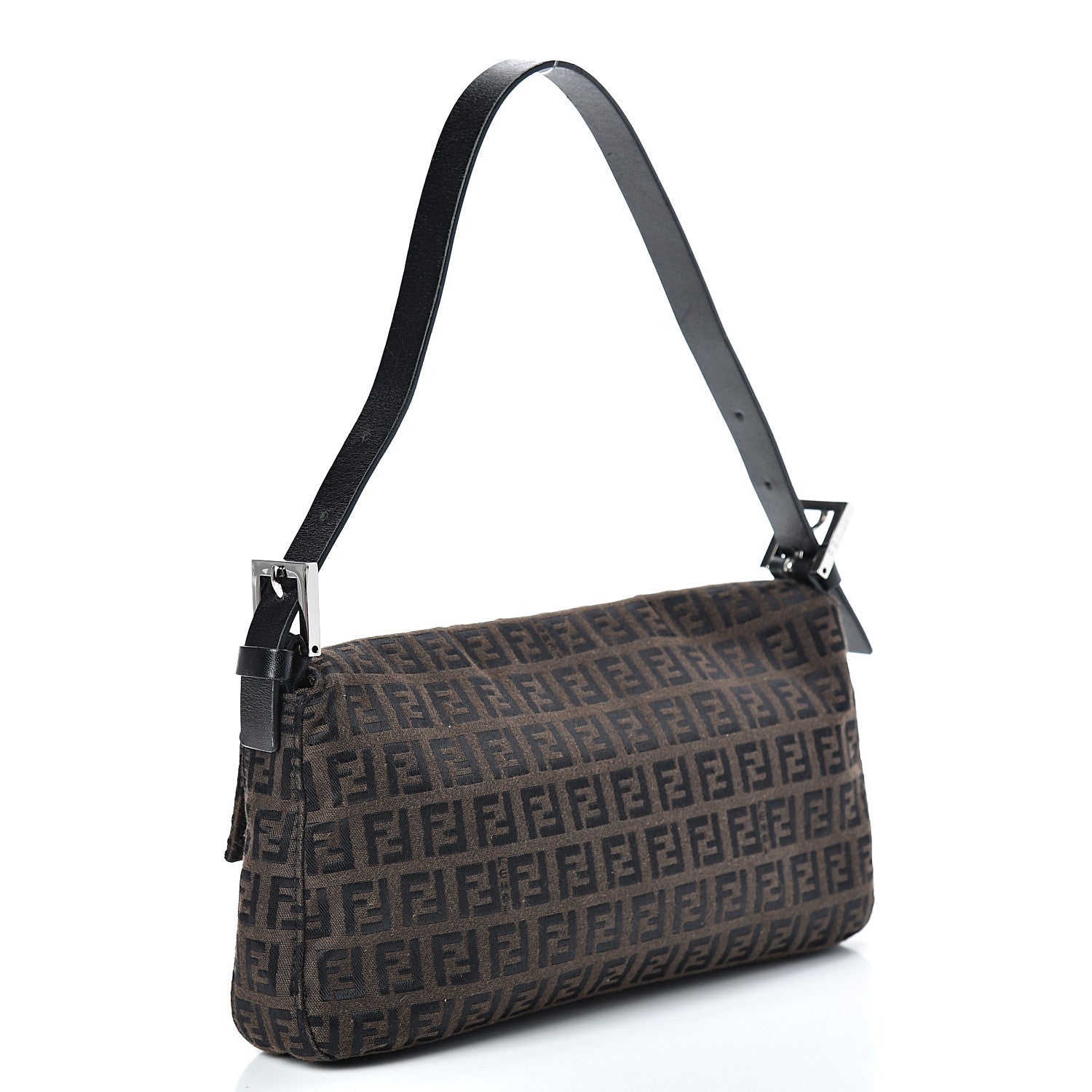 Fendi Zucchino Baguette Brown 2 of 9