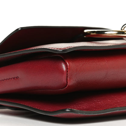 Chloe Goatskin Small Faye Shoulder Bag Sienna Red 9 of 14