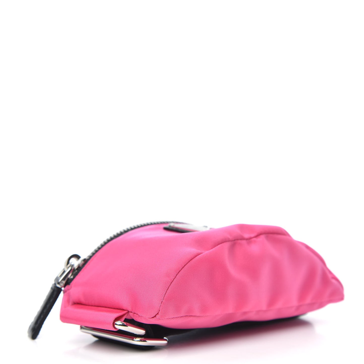 Tessuto Nylon Wrist Pouch Fuxia
