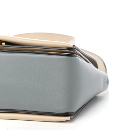 Celine Shiny Smooth Calfskin Medium Frame Shoulder Bag Grege Storm 9 of 9