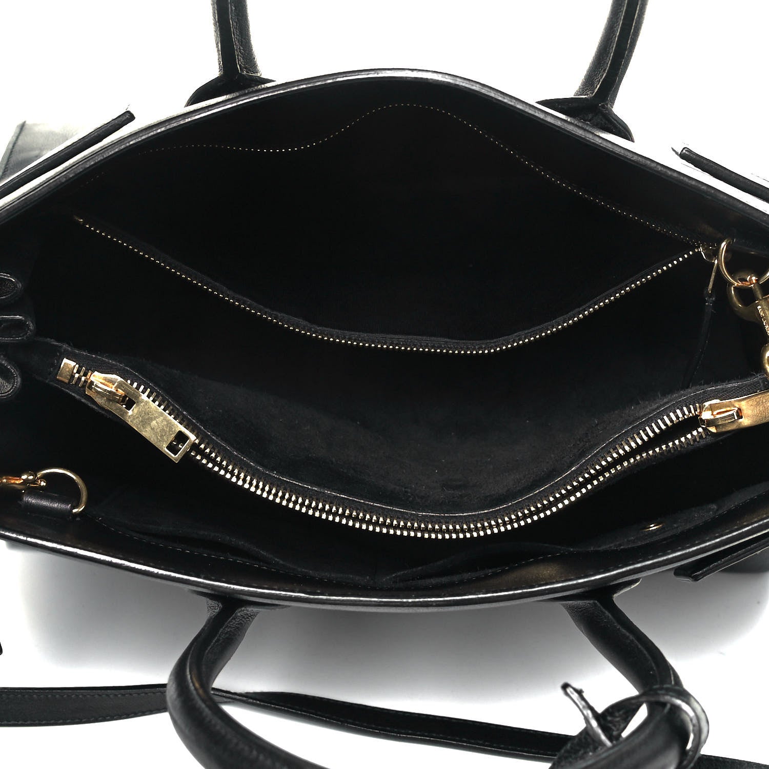 Saint Laurent Smooth Calfskin Small Sac De Jour Black 5 of 8