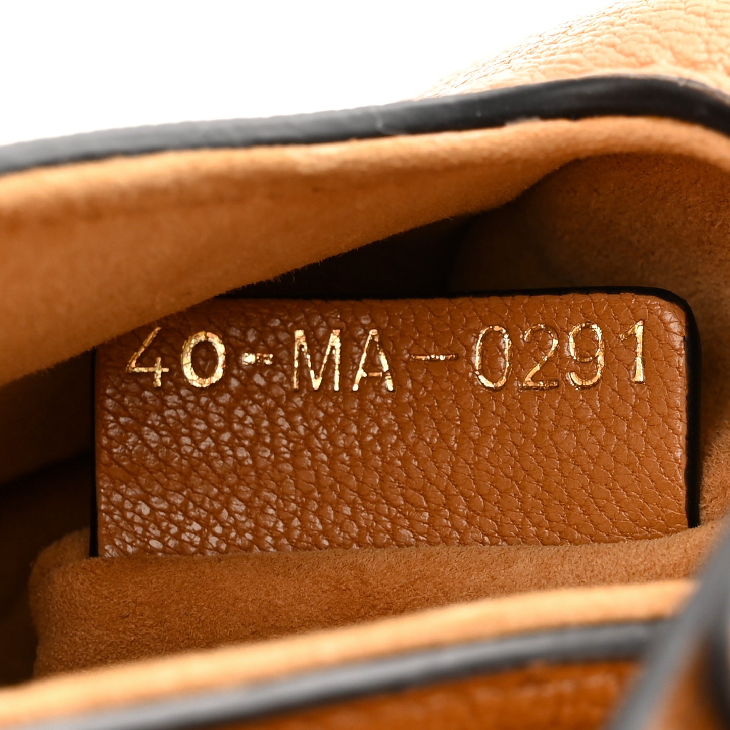 Goatskin Micro Saddle Bag Camello