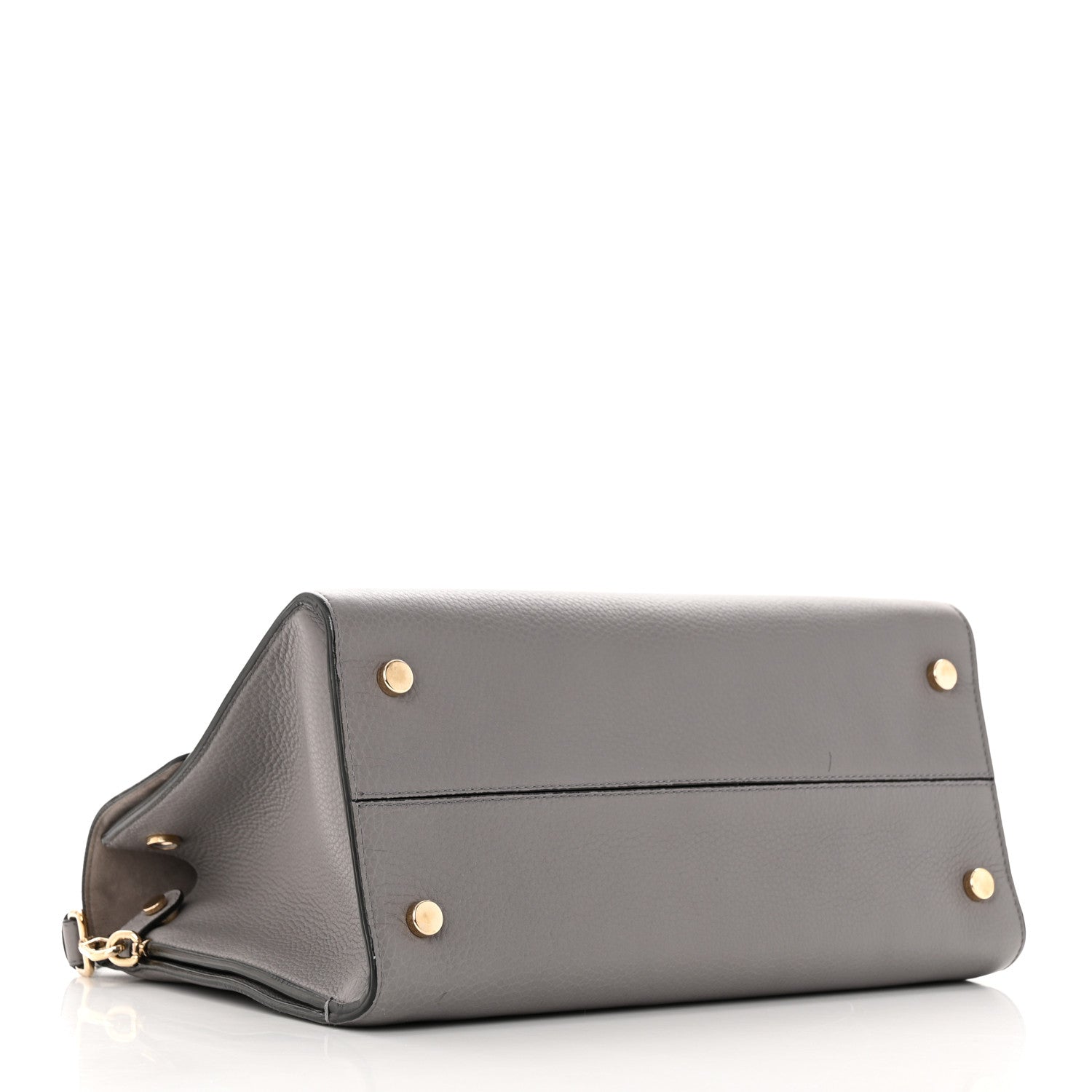 Christian Dior Bullcalf Medium Diorever Flap Meteorite Grey 4 of 13