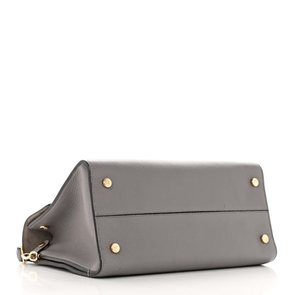 Christian Dior Bullcalf Medium Diorever Flap Meteorite Grey 4 of 13