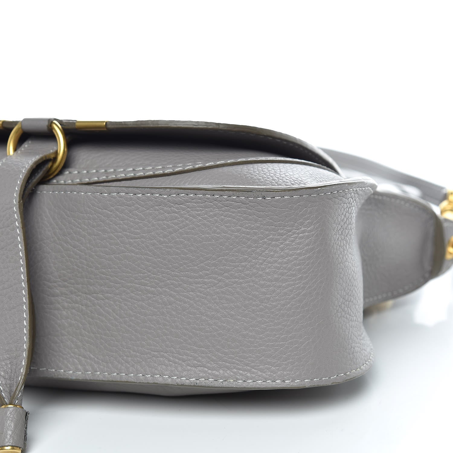 Chloe Calfskin Small Marcie Satchel Cashmere Grey 12 of 13