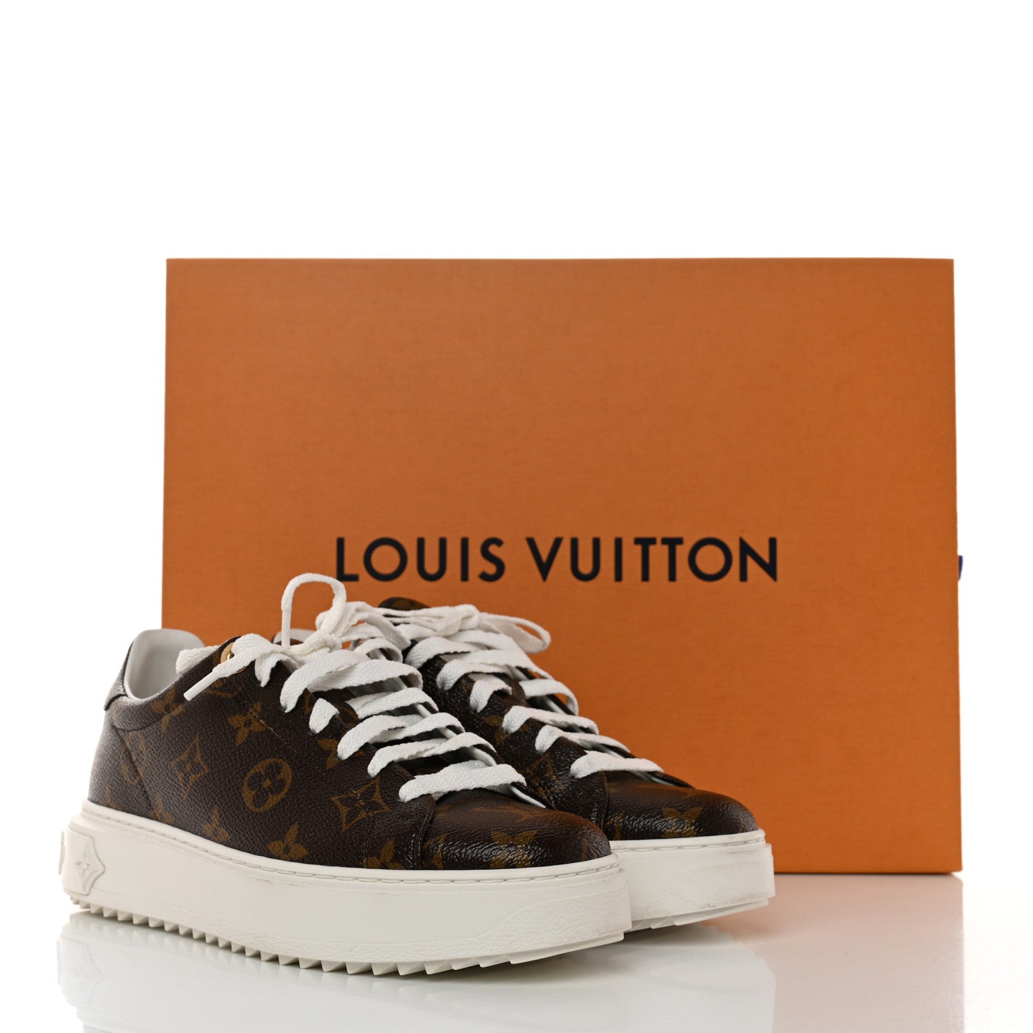 Louis Vuitton Monogram Time Out Sneakers 36.5 9 of 9