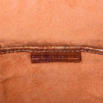 Nancy Gonzalez Crocodile Medium Satchel Brown 7 of 9