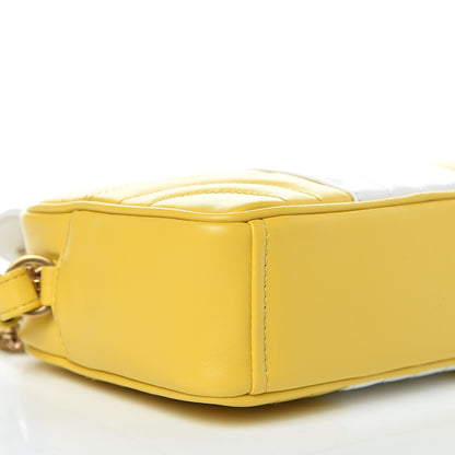 Prada Soft Calfskin Diagramme Crossbody Bag Soleil Bianco 7 of 8
