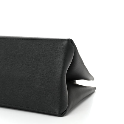 Louis Vuitton Grained Calfskin Lockme Shopper Black 10 of 10