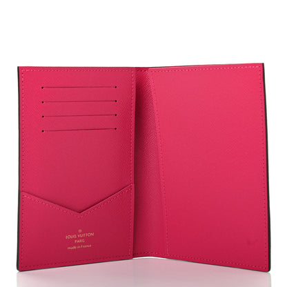 Louis Vuitton Monogram 2021 Christmas Animation Hollywood Passport Cover Fuchsia 5 of 6