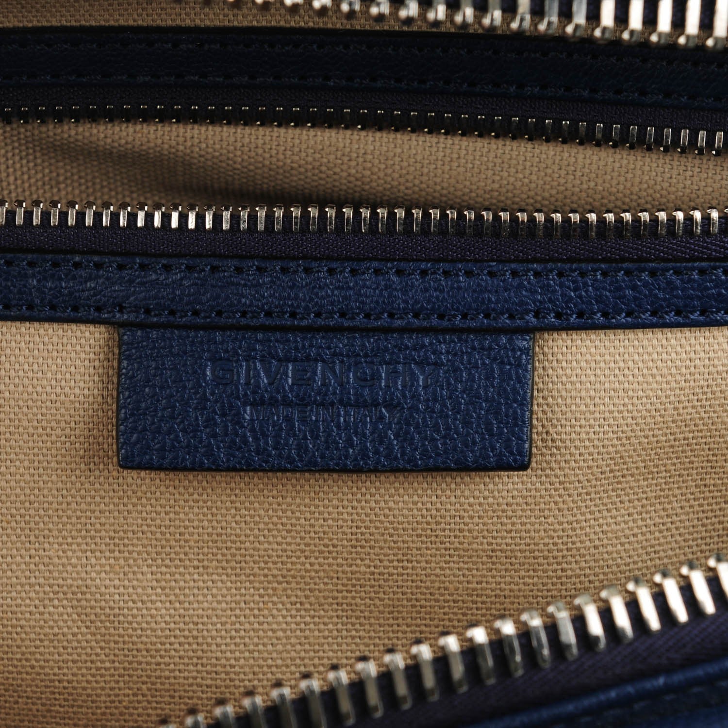 Givenchy Sugar Goatskin Medium Antigona Navy 6 of 7