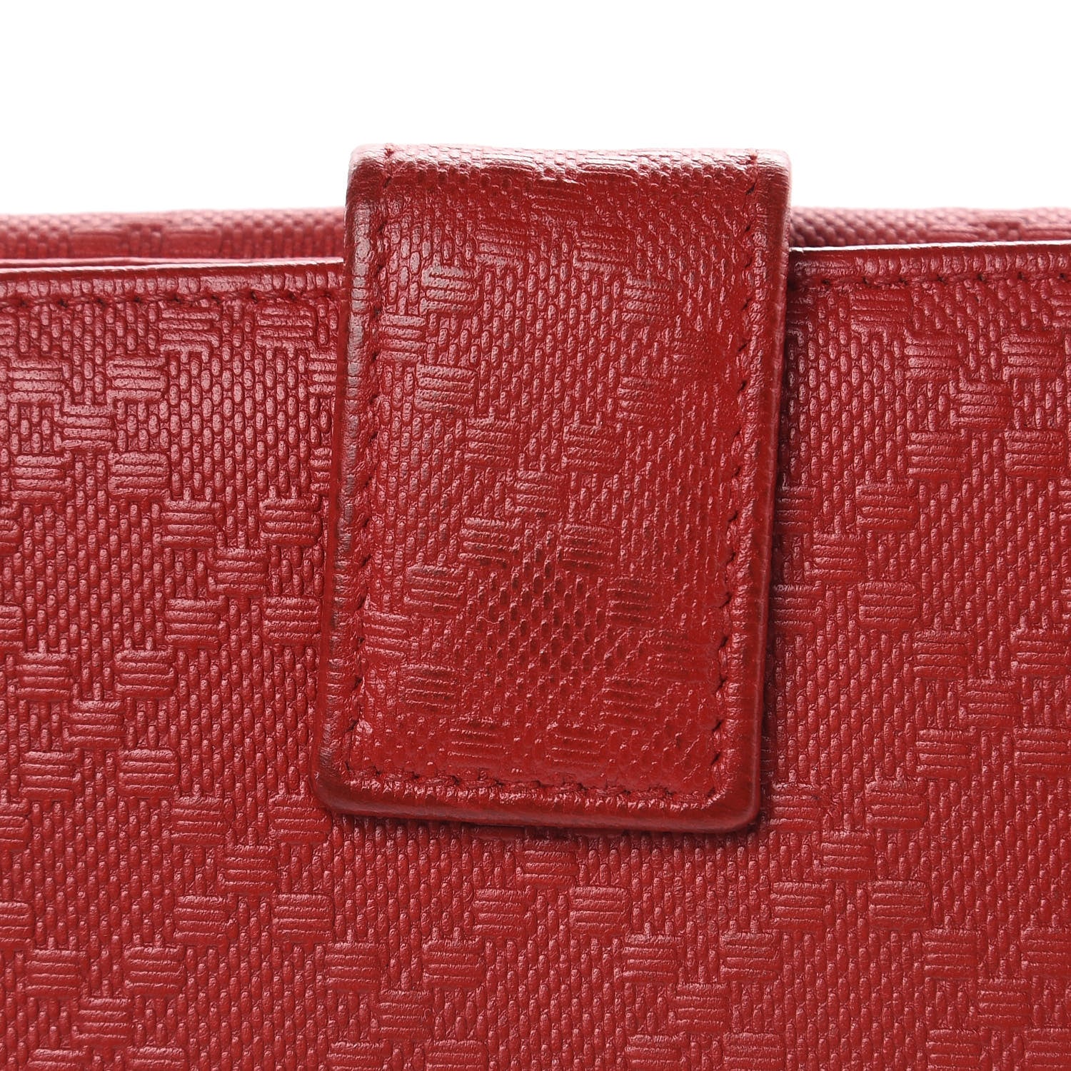 Gucci Calfskin Diamante Dice Continental Wallet Tabasco 13 of 17