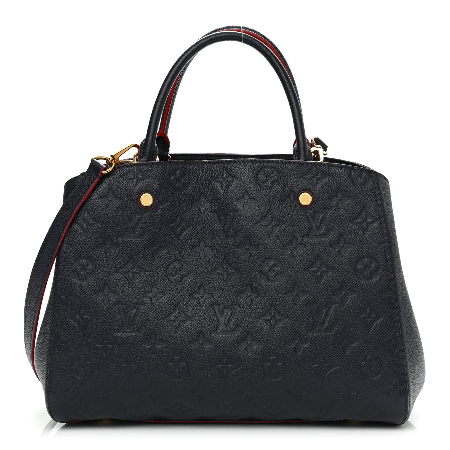 Empreinte Montaigne MM Marine Rouge