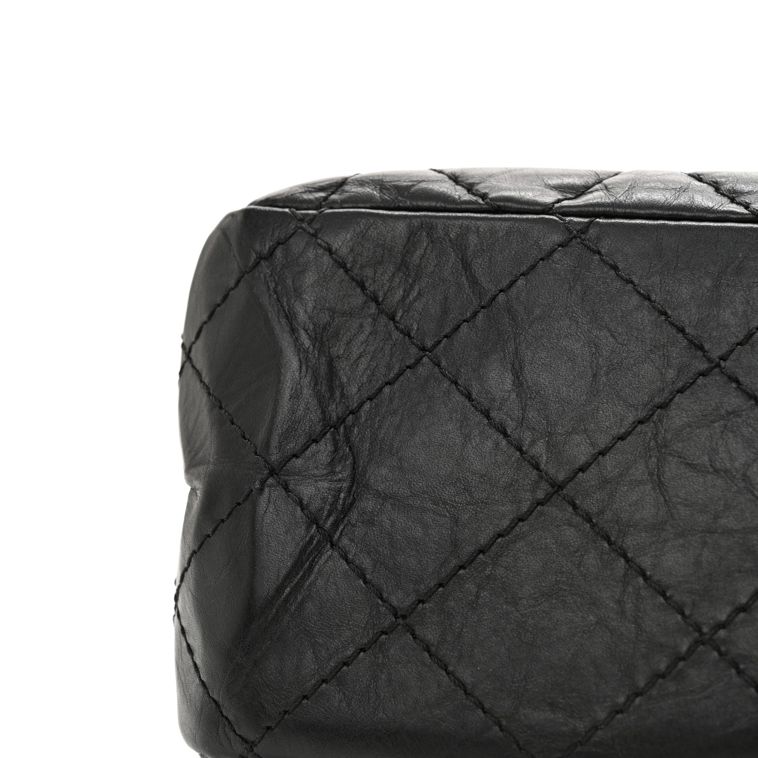 Chanel Aged Calfskin Quilted 2.55 Reissue 227 Flap Black 15 of 15