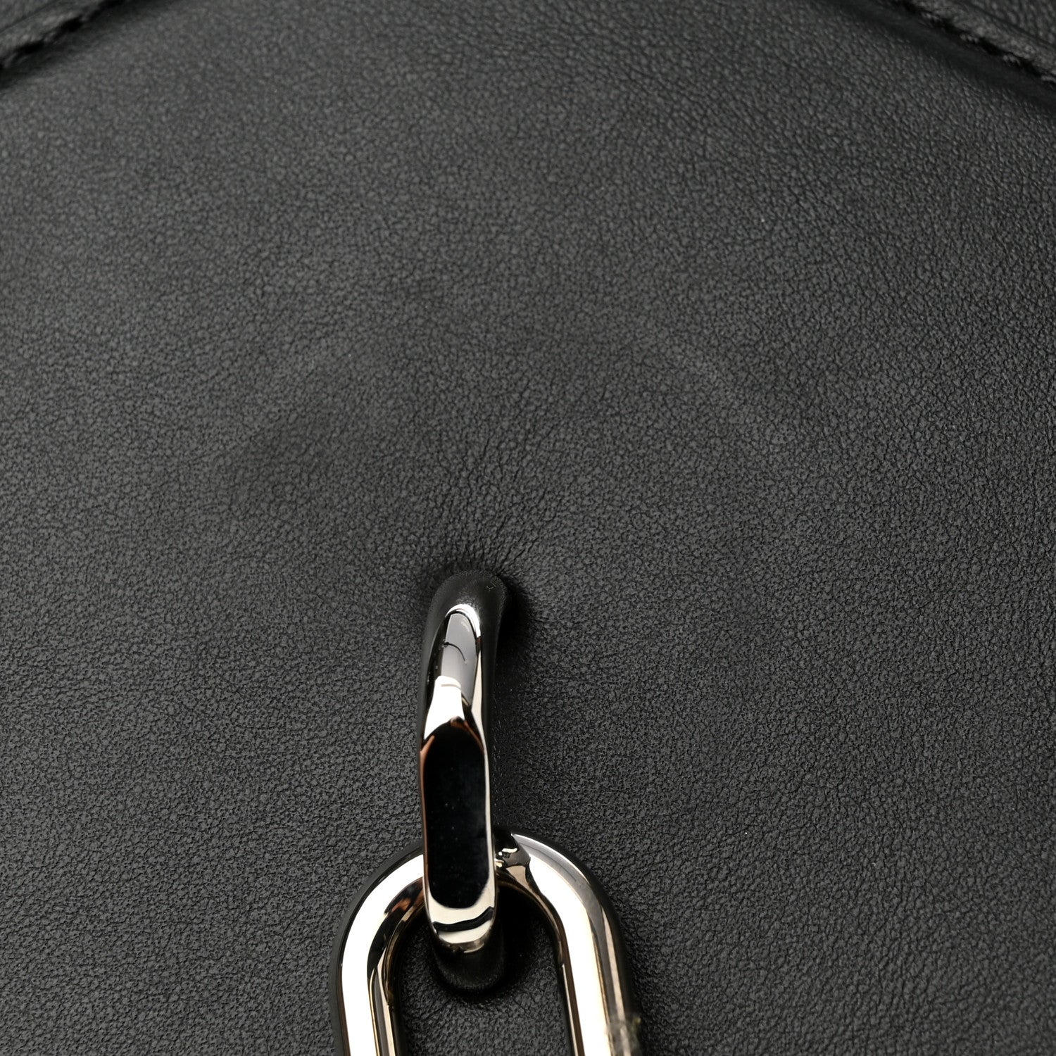 Givenchy Smooth Calfskin Medium Antigona Lock Duffle Bag Black 10 of 10
