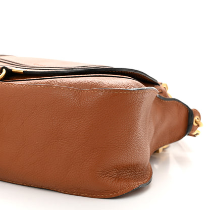 Chloe Calfskin Medium Marcie Satchel Tan 10 of 10