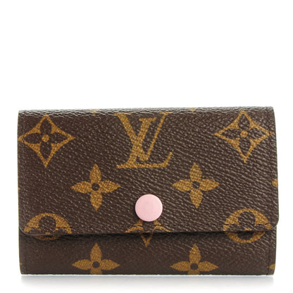 Louis Vuitton Monogram Multicles 6 Key Holder Rose Ballerine 1 of 7