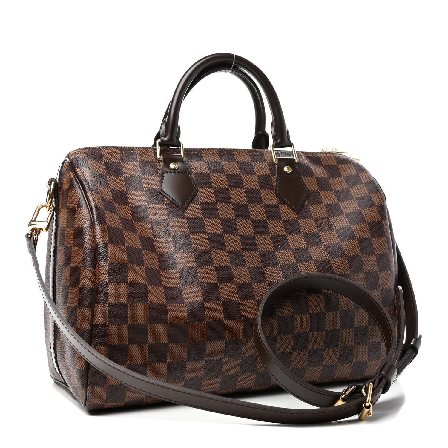 Louis Vuitton Damier Ebene Speedy Bandouliere 30 2 of 7