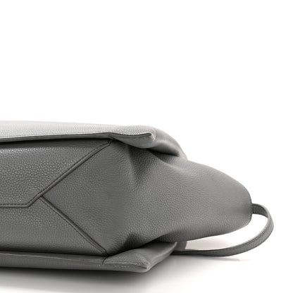 Celine Baby Grained Calfskin Medium Tri-Fold Bag Grey 9 of 15
