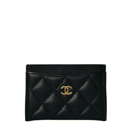 Chanel Caviar Quilted Card Holder Black 1 of 9