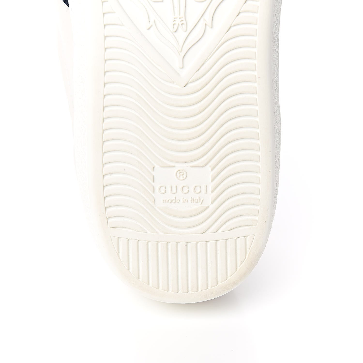 Gucci Calfskin Ayers Web UFO Dragon Embroidered Mens Ace Sneakers 10.5 White 6 of 9
