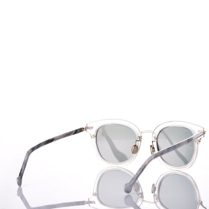 Christian Dior Origins2 Round Marble Sunglasses Rose Gold 4 of 10