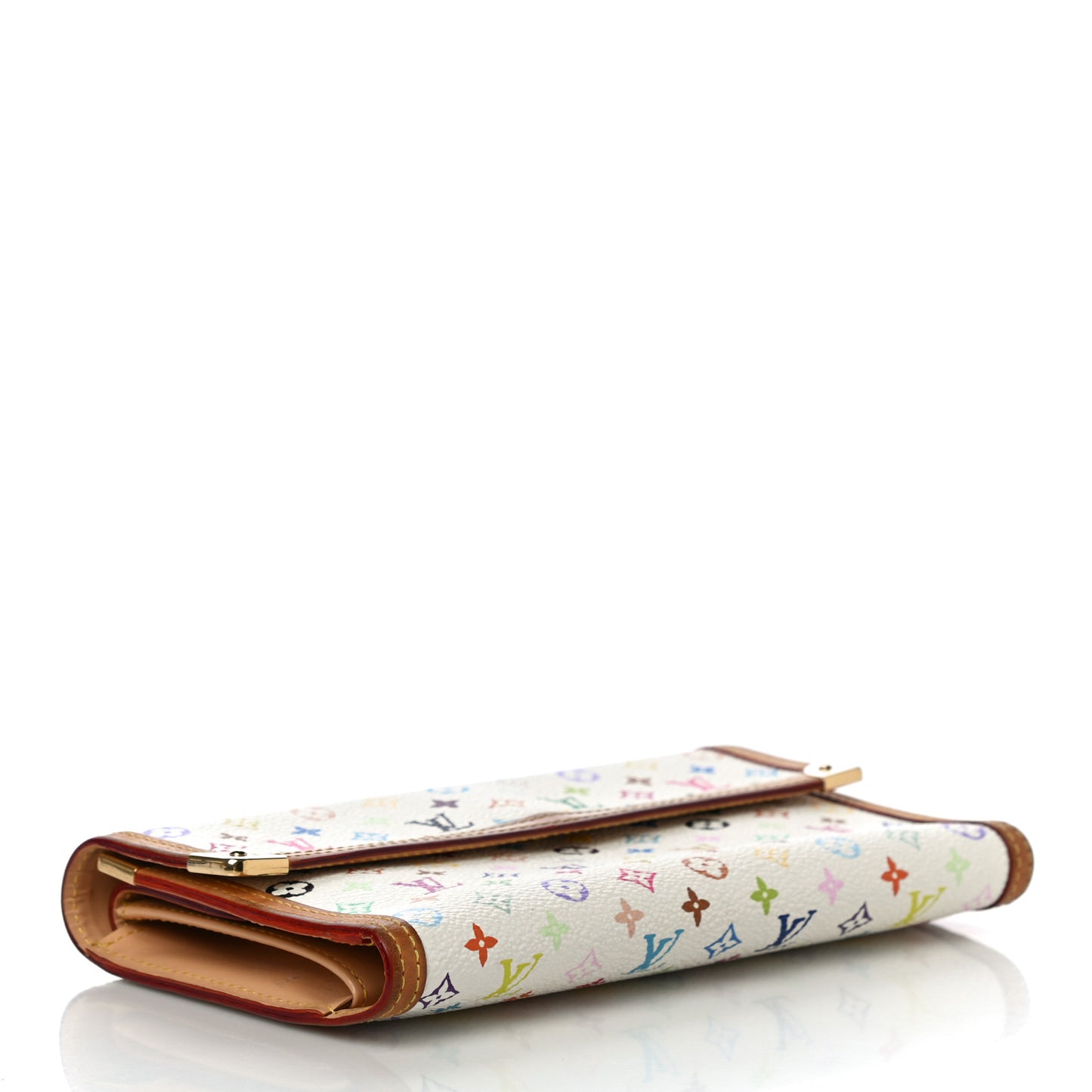 Monogram Multicolor Porte Tresor International Wallet White