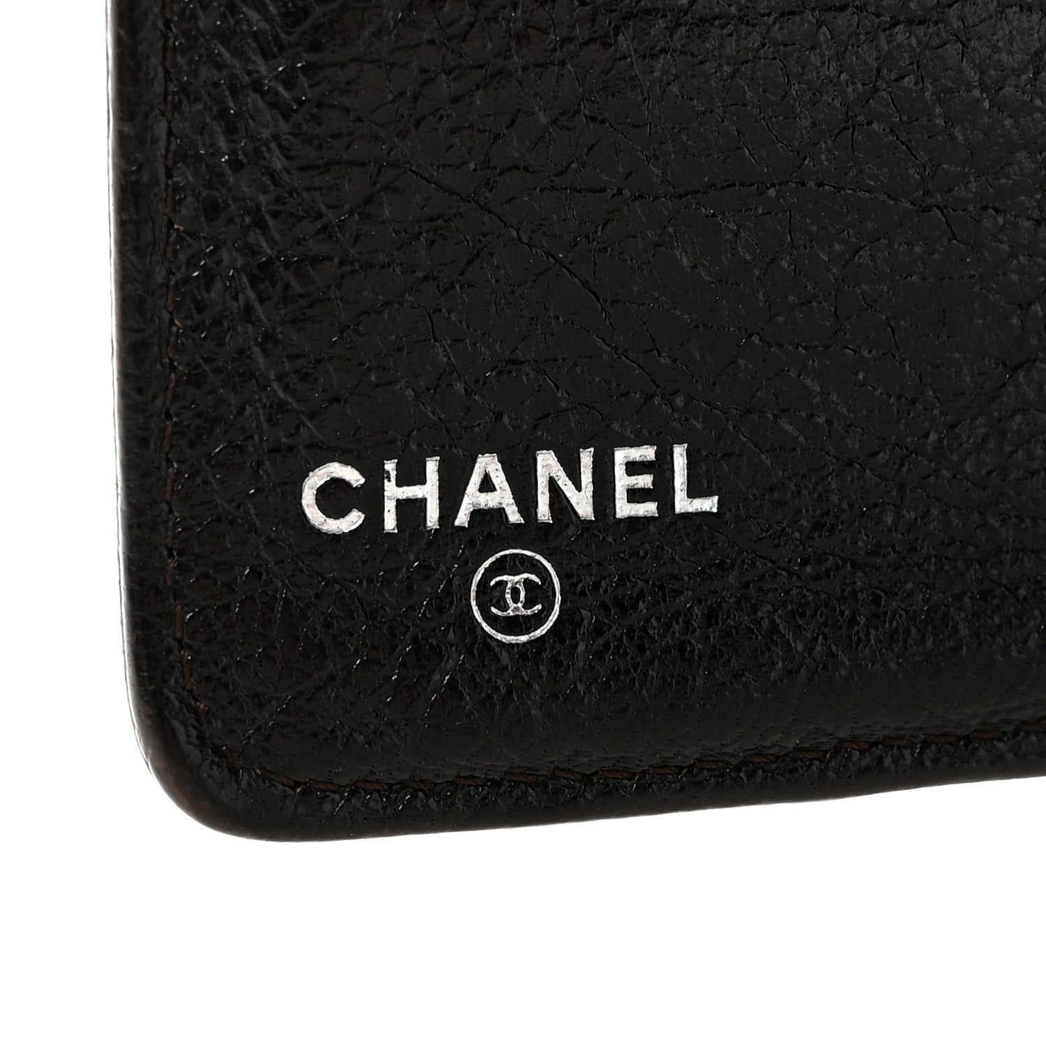 Chanel Metallic Calfskin Diamond Embossed Yen Wallet Gold 6 of 8