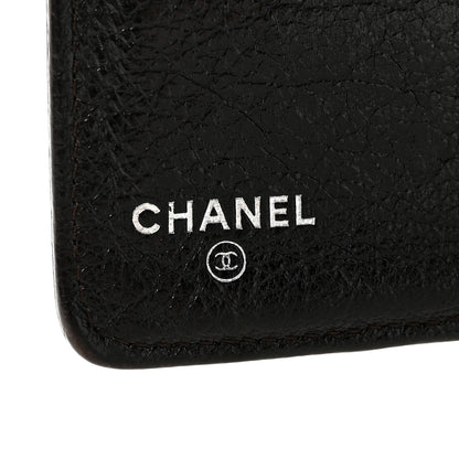 Chanel Metallic Calfskin Diamond Embossed Yen Wallet Gold 6 of 8