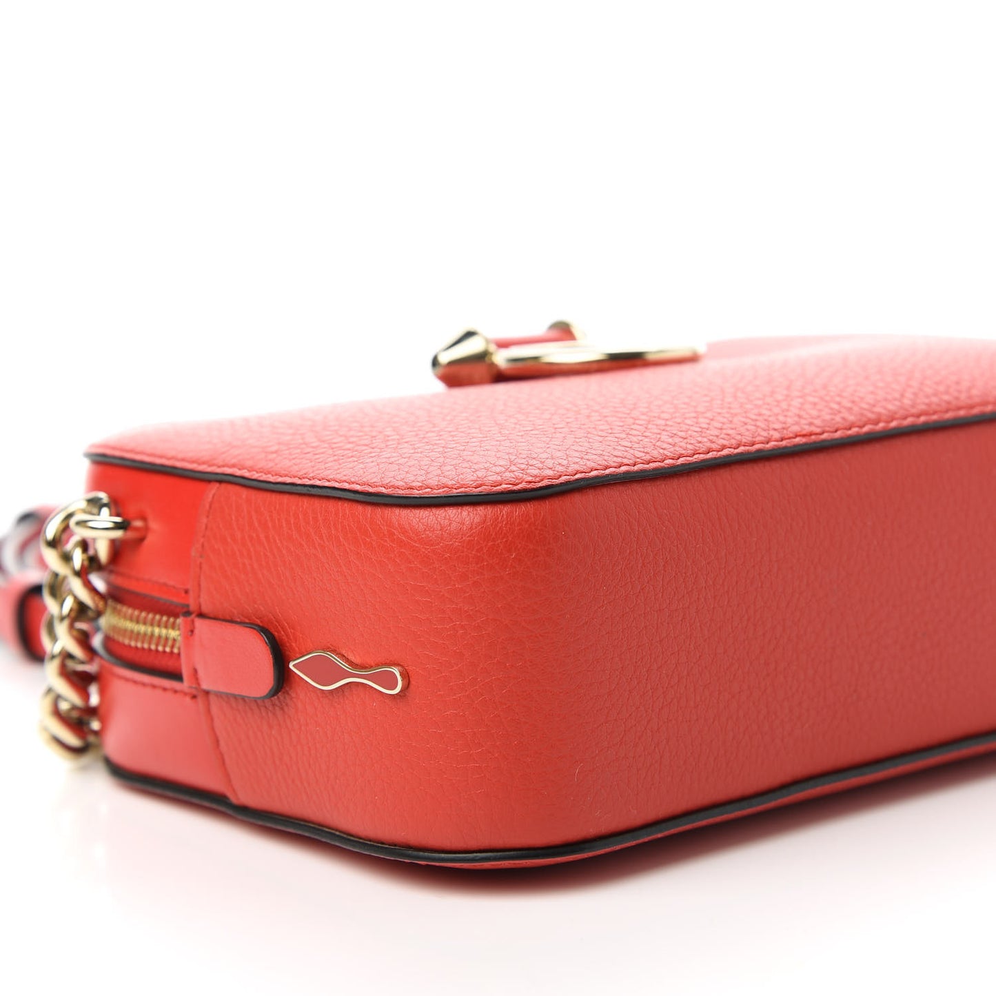 Empire Calfskin Mini Rubylou Crossbody Red