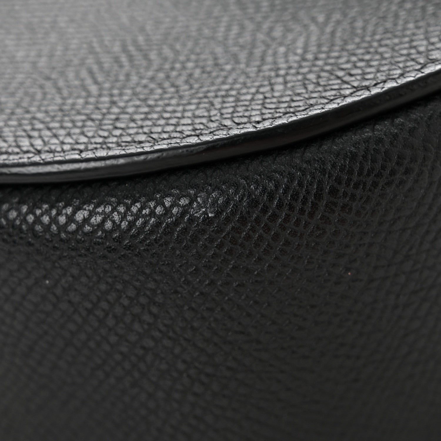 Celine Grained Calfskin Medium Trotteur Black 11 of 13