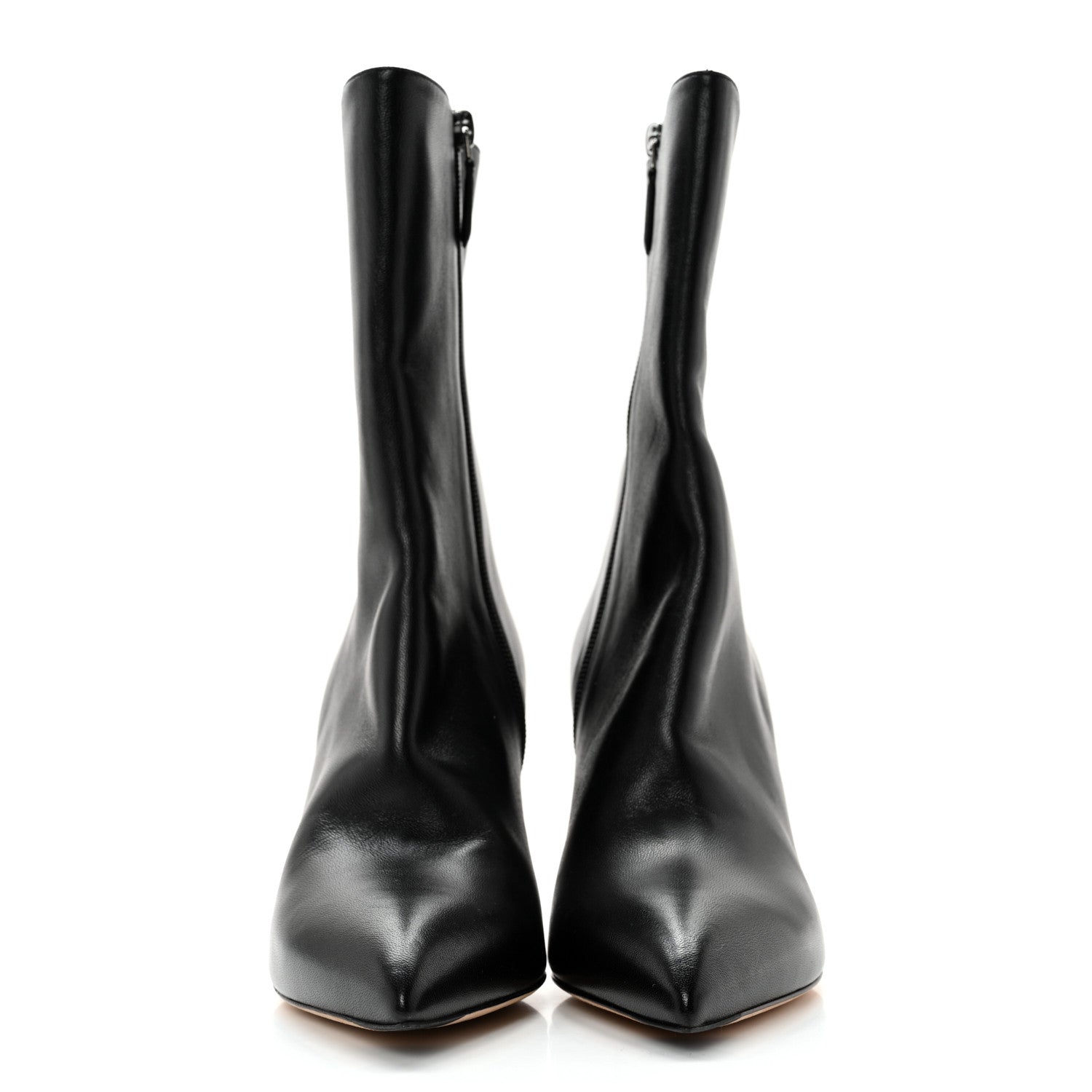 Chanel Lambskin Pearl Snake Ankle Boots 39 Black 2 of 11