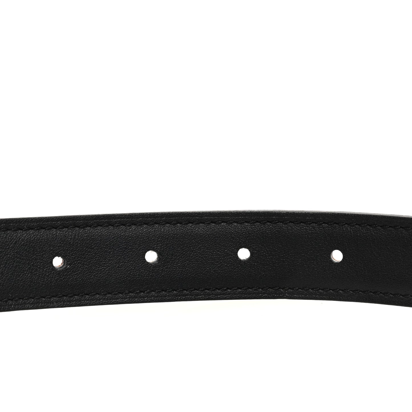Swift Epsom 24mm Collier De Chien CDC Belt 85 34 Black Gold