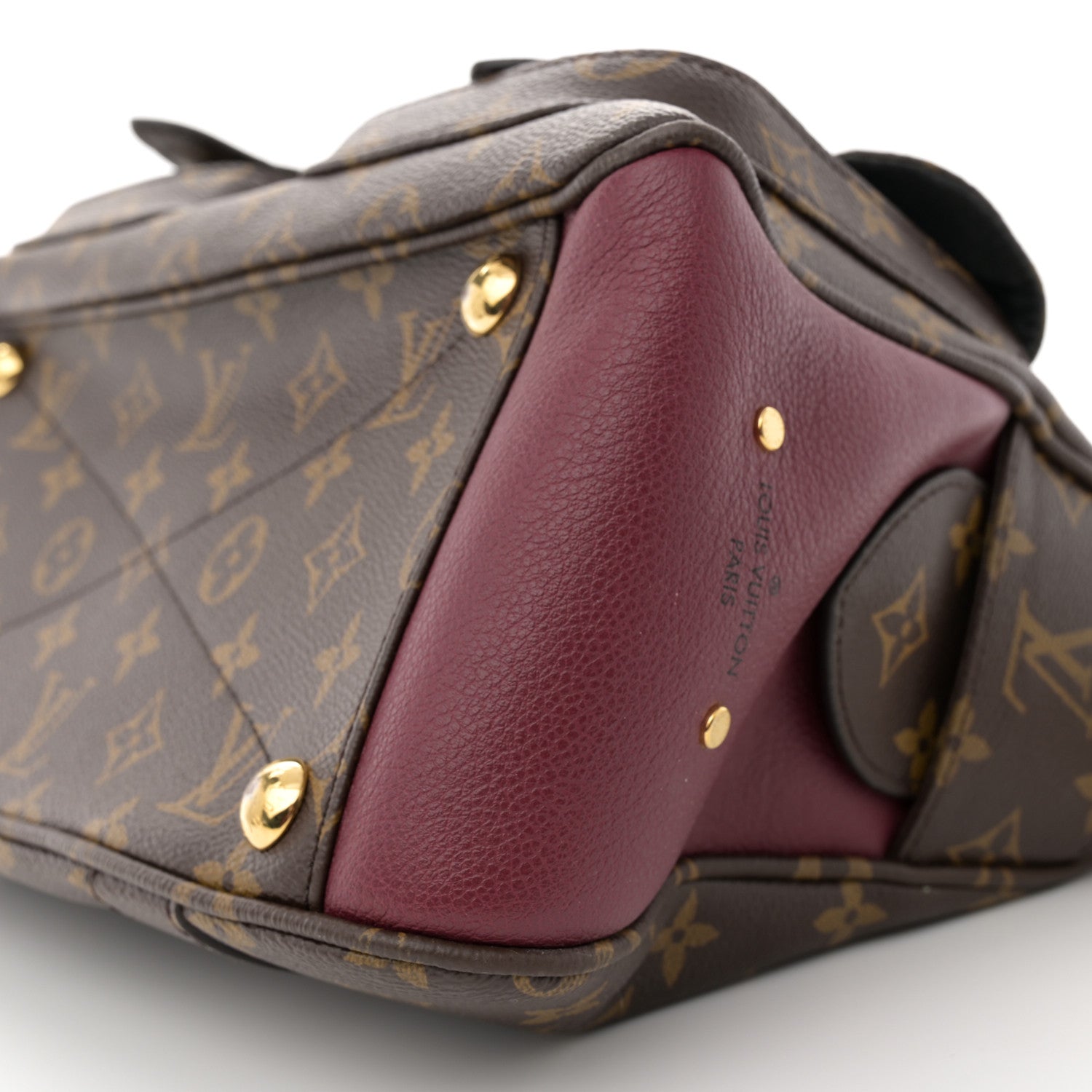 Louis Vuitton Monogram Manhattan NM Raisin 10 of 17