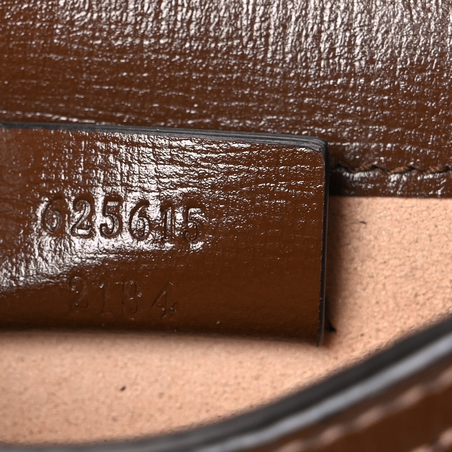 Gucci GG Supreme Monogram Mini Horsebit 1955 Crossbody Bag Beige Brown Sugar 7 of 12