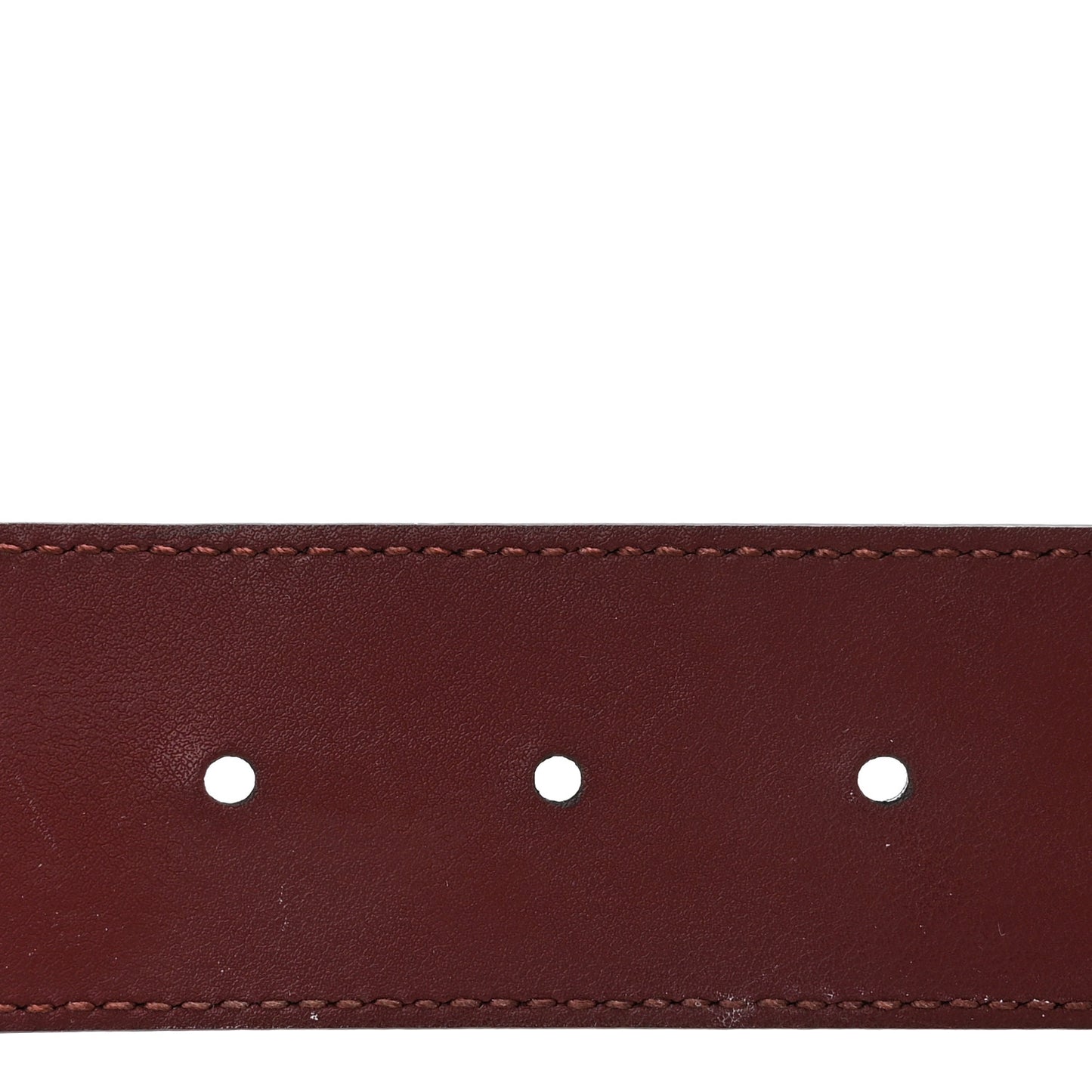 Calfskin Crystal Double G 40mm Belt 95 38 Vintage Bordeaux