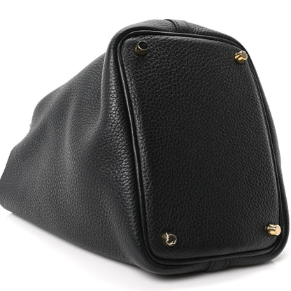 Hermes Taurillon Clemence Picotin Lock 18 PM Black Black 16 of 21