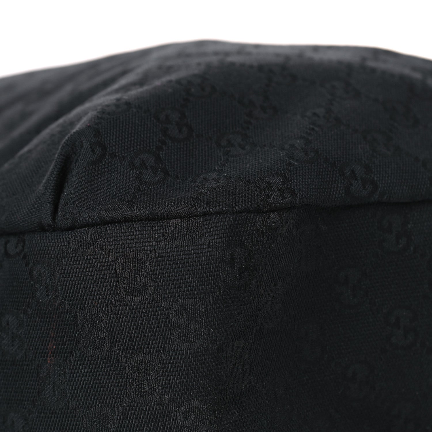 Gucci Monogram Large New Ladies Web Hobo Black 6 of 10