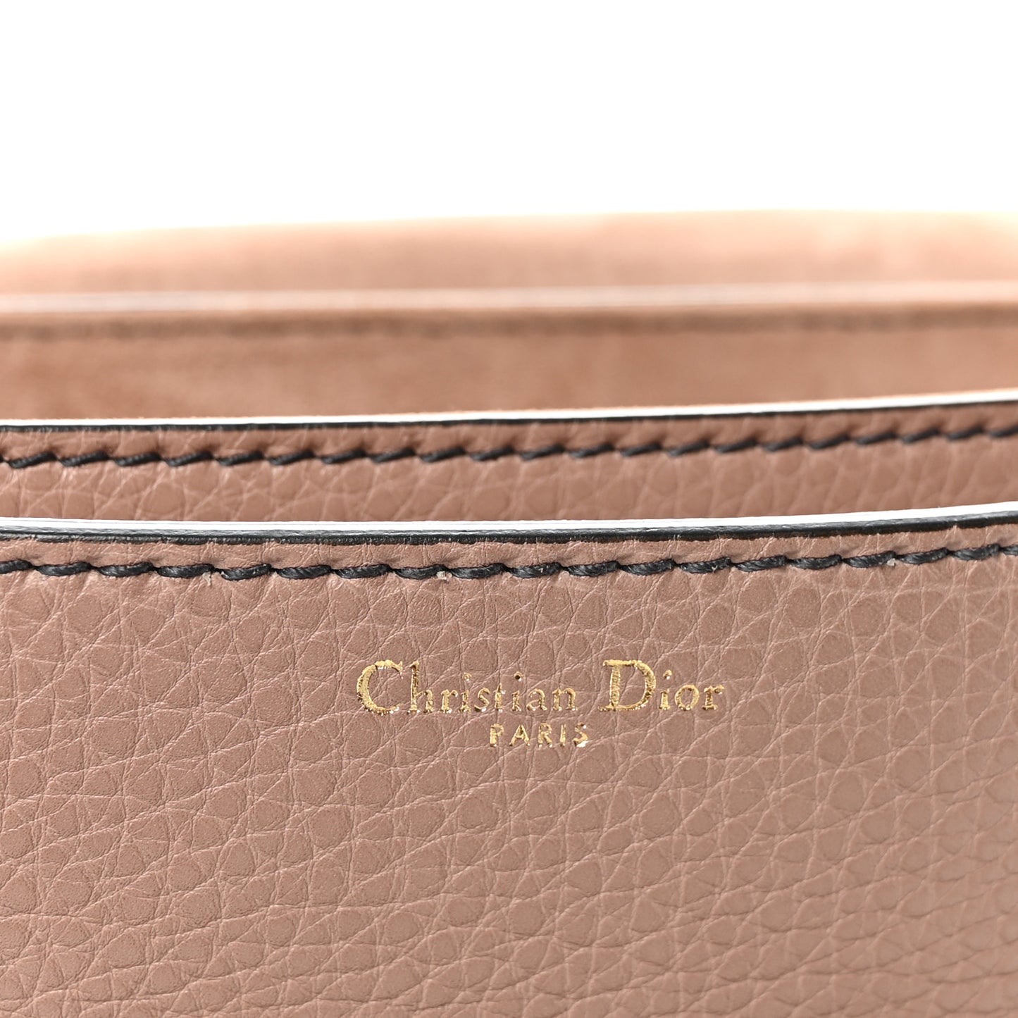Grained Calfskin Dio(r)evolution Flap Bag Petale